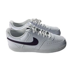 Nike Court Vision Low NBK White Burgundy Men Sneakers Shoes Size 10.5 DH2987-113